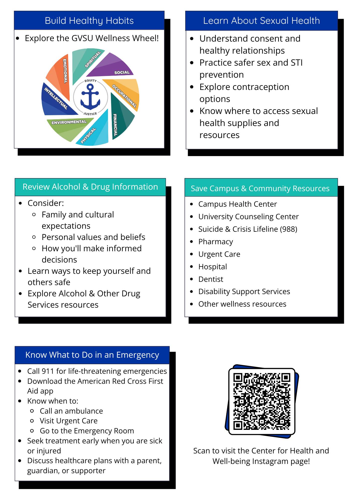 student pre-arrival checklist